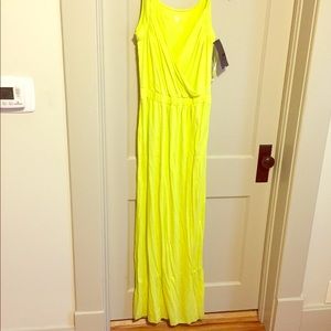 Brand new neon maxi dress in small!